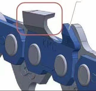 KMC chainsaw chain product image